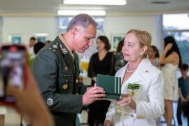 Presidente do TJ é homenageada com a Medalha do Exército Brasileiro