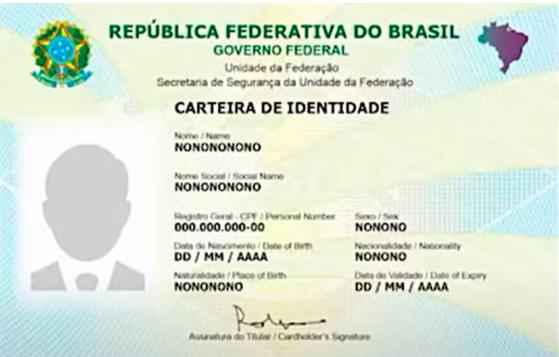 Nova identidade digital em seu formato eletrônico: documento substitui polegar por QRCode