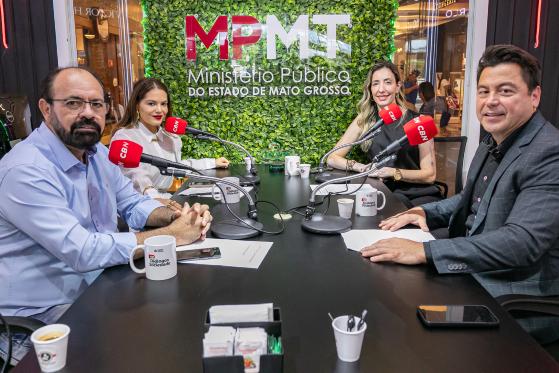Secretária de Ordem Pública e promotor debatem combate à poluição sonora em Cuiabá