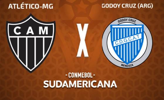 Atlético MG x Godoy Cruz: onde assistir, escalações e arbitragem