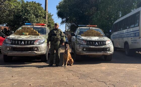 Ônibus que transportava pacientes é apreendido com 50kg de pasta base de cocaína