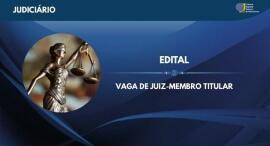TJMT abre inscrições para vaga de juiz-membro titular no TRE-MT
