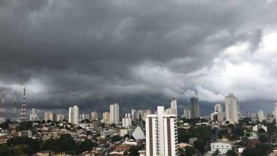Inmet alerta para tempestades com risco de granizo em Cuiabá e mais 47 cidades