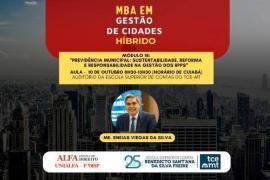 TCE-MT realiza 18º módulo do MBA em Gestão de Cidades