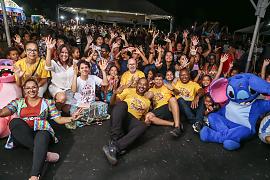 Maria Avallone participa do projeto “Dia de Alegria”, que promove lazer e diversão em Cuiabá