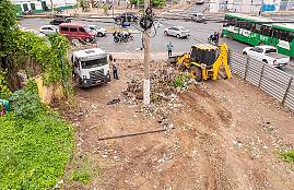 Prefeitura de Cuiabá realiza operação de limpeza na Ilha da Banana